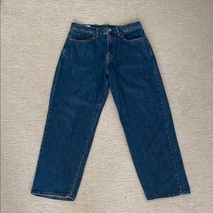 GAP baggy dark wash jeans